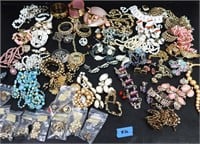 LARGE LOT OF COSTUME JEWELRY