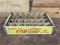 Original Coca Cola Wooden Tray