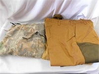 Duxbak work pants - SafTbak size 40 work jacket -