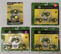 4x- JD Antique Tractor Sets NIP 1/64