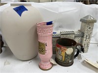 Flour Sifter - 2 Vases & Liquor Decanter