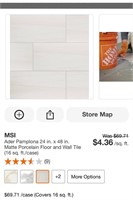 FLOOR AND WALL TILE (NEW)