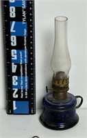 “Nutmeg "Blue mini oil lamp