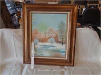 Framed Oil Painting - Signed by Artist