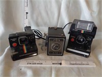 3 Vintage Cameras Lot