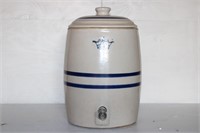 BLUE CROWN 4 GALLON CROCK WITH SPIGOT