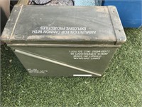 Vintage Military Ammo Tin