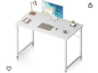 Coleshome 40 Inch Computer Desk, Modern Simple