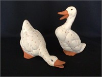 Ceramic Quilted Ducks