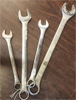 Lot of Four Larger Wrenches