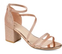 Journee Collection Womens Bella Gold Size 9