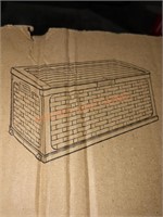 45"Lx22"W" Rattan Style Storage Box