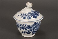18th Century Dr Wall Bowl and Cover, c.1780,