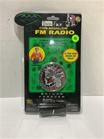 Batman forever two-faced FM radio medallion