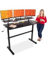 (NOT ASSEMBLED ) Stand Steady Tranzendesk 55 in