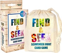 Find & Seek Scavenger Hunt Card Game