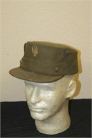Spanish Military Field Cap With Badge