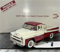 1957 Dodge Sweptside D100 Pickup Truck Die Cast
