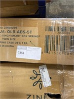 ZINUS ARMETA TWIN 5" SMART BOX SPRING, IN BOX