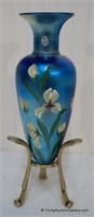 Fenton Glass Favrene Amphora Vase S/N Ltd Ed