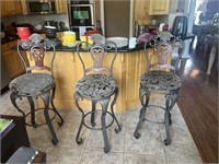 3 Ashley Furniture Bar Stools