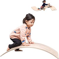 Wooden Wobble Balance Board for Kids