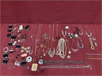 Assorted Lot of Costume Jewelry:  Necklaces,