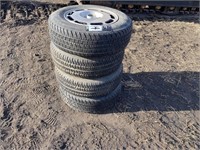 (4) P135 / 70 R14 Wide Track Tires & Rims
