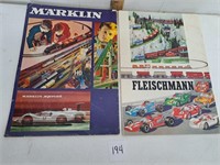 Vintage Slot Car and Model Railroad Catalogs