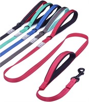 Vivaglory Padded Handle Dog Leash-RED