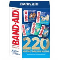 **SEE DECL** 220-Pk Band-aid Adhesive Bandages