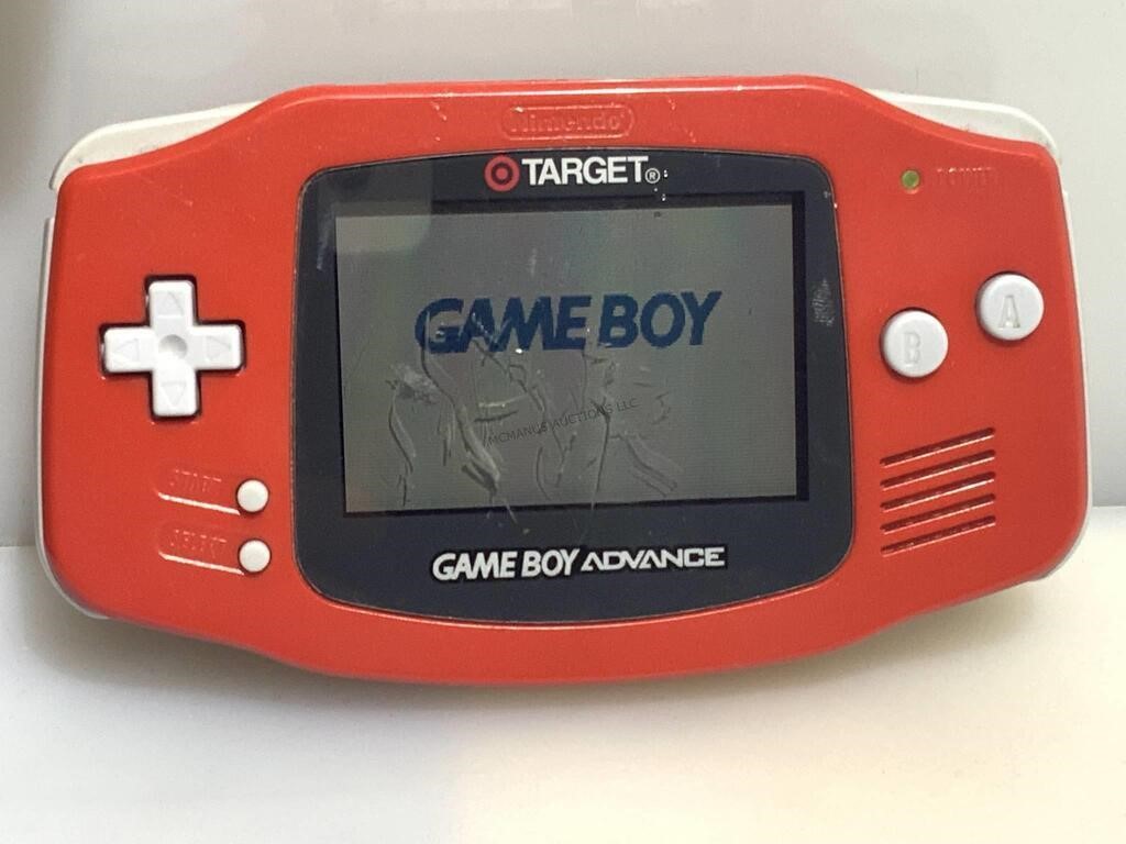 Target Gameboy Advance Working - scratched screen
