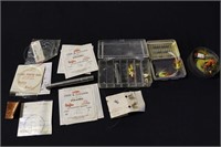 Lot of Fly Fishing Lures and Leaders