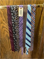 GROUP OF 7 MENS NECKTIES BY DONAHUE AND ZIANETTI