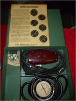 Sears Roebuck Vaccum Tester in Case w/ Instruction