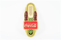 1941 DRINK COCA-COLA DOUBLE BOTTLE SST THERMOMETER