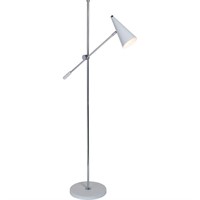 Stand Up Lamp White Cone