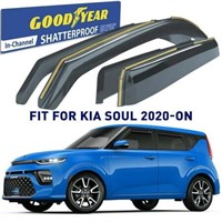 Goodyear Window Deflectors for Kia Soul 2020-2024