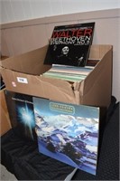Large Box of Records, Symphonies, Mozart, Chopin