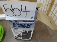 1/3hp Sump pump-used