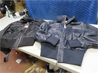 (2) YOKI Womens XXL Black LeatherLIke Jackets $200