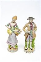 Victorian Couple Figurines