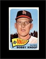 1965 Topps #26 Bobby Knoop EX to EX-MT+