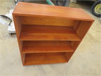 Wood Book Shelf  30x12x36