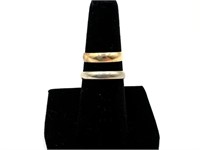 Pair of 14K Gold Rings