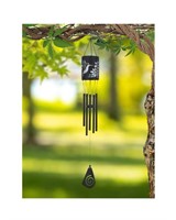 x2 - Wind Chime with Solar Powered Multi-Colored