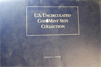 US Uncircuilated Coin Mint Set Book