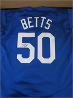 DODGERS MOOKIE BETTS SIGNED JERSEY PC COA