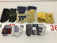 Gloves new and used