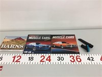 Barn and car calendars, more